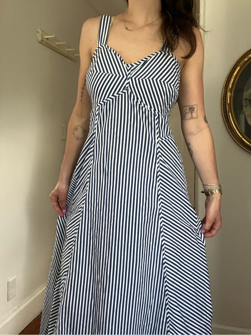 Striped Maxi Dress